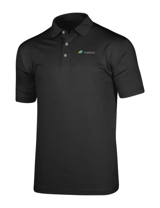 Callaway Vibrant Black Ventilated Polo w/Majesco Logo