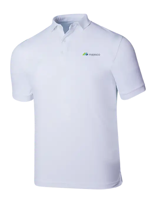 Callaway Ottoman Bright White Polo w/Majesco Logo
