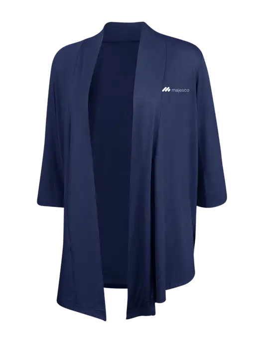 Dress Navy Blue Womens Concept Shrug w/Majesco Logo