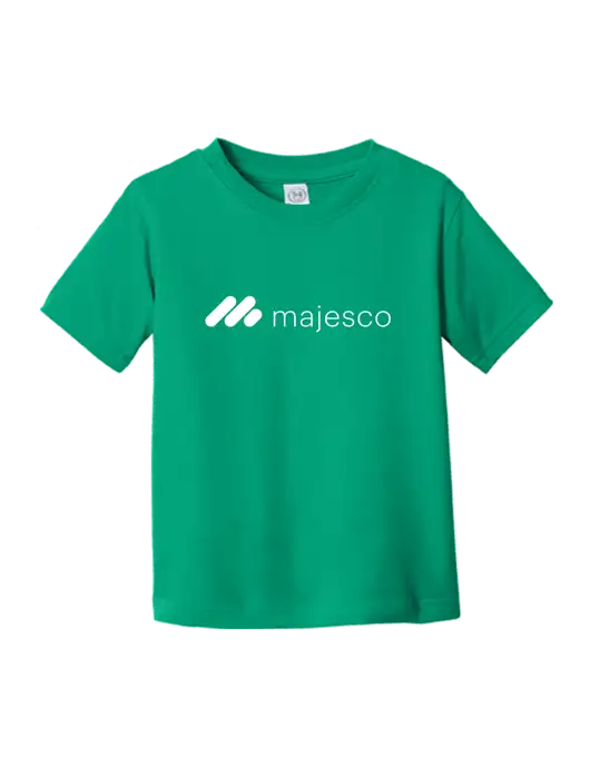 Rabbit Skins Kelly Toddler Fine Jersey Tee w/Majesco Logo