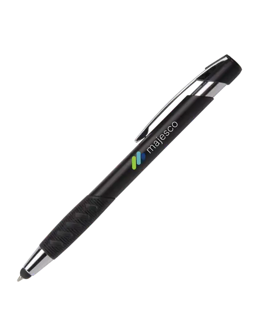 Alize Black Stylus Black Ink Pen w/Majesco Logo