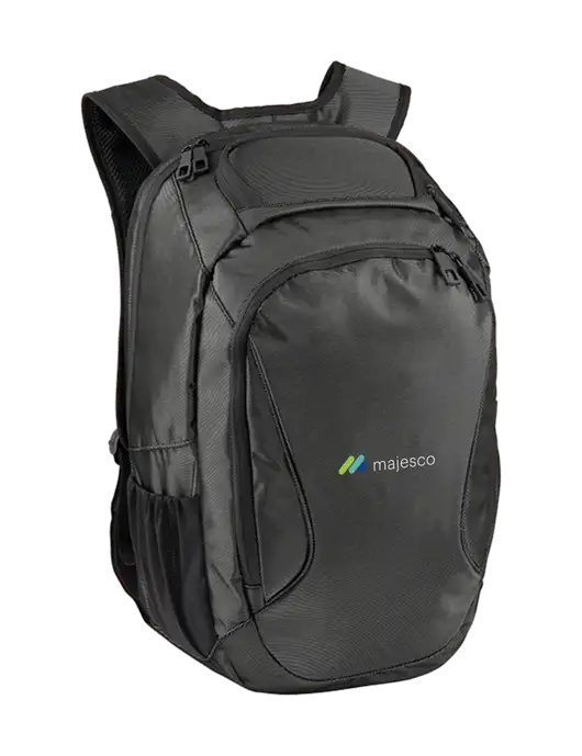 Stealth Dark Grey/Black Laptop Backpack w/Majesco Logo