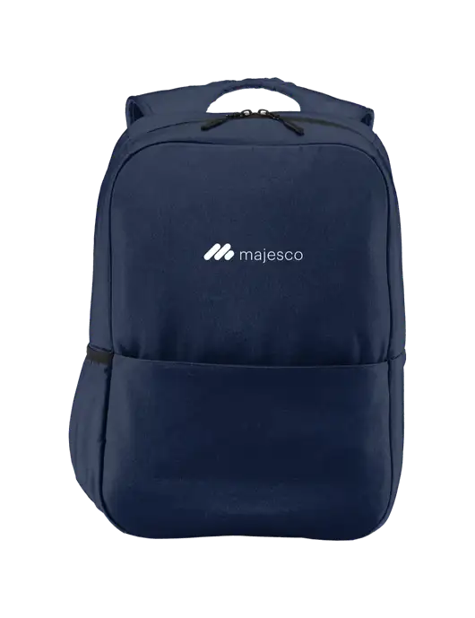 Access Square Laptop River Blue Navy Backpack w/Majesco Logo