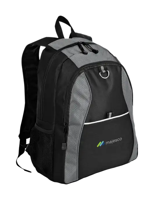 Honeycomb Grey/Black Backpack w/Majesco Logo