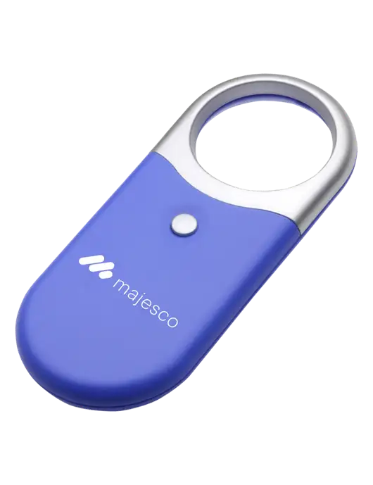 Compact Blue Magnifier Light w/Majesco Logo