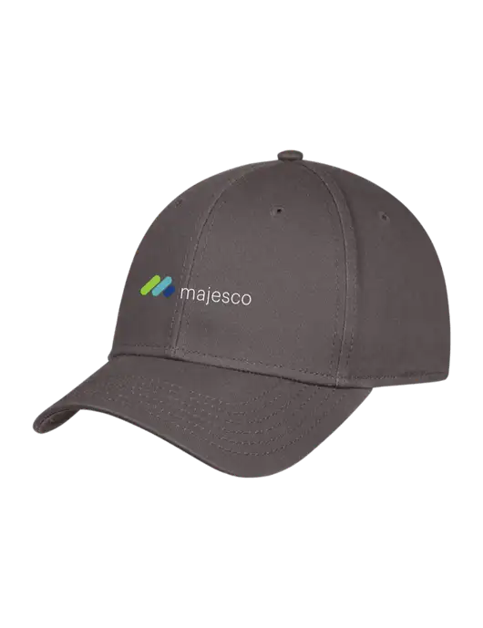 Charcoal Structured Cap Hook & Loop w/Majesco Logo