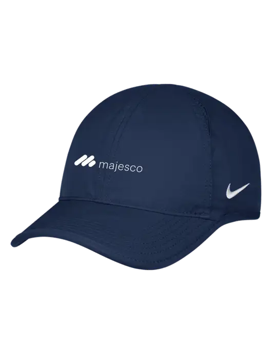 Nike Navy Featherlight Cap w/Majesco Logo
