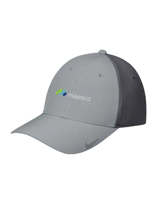 Nike Light Grey/Dark Grey Dri-FIT Legacy Cap w/Majesco Logo