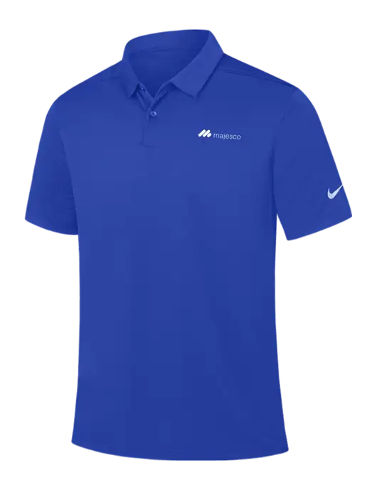 Nike Dark Royal Dry Essential Solid Polo w/Majesco Logo