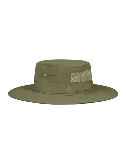 Columbia Dark Tan Bora Bora Booney  Hat w/Majesco Logo