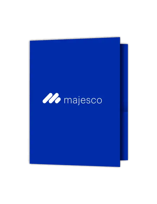 Royal Presentation Folder with Dual Pockets w/Majesco Logo