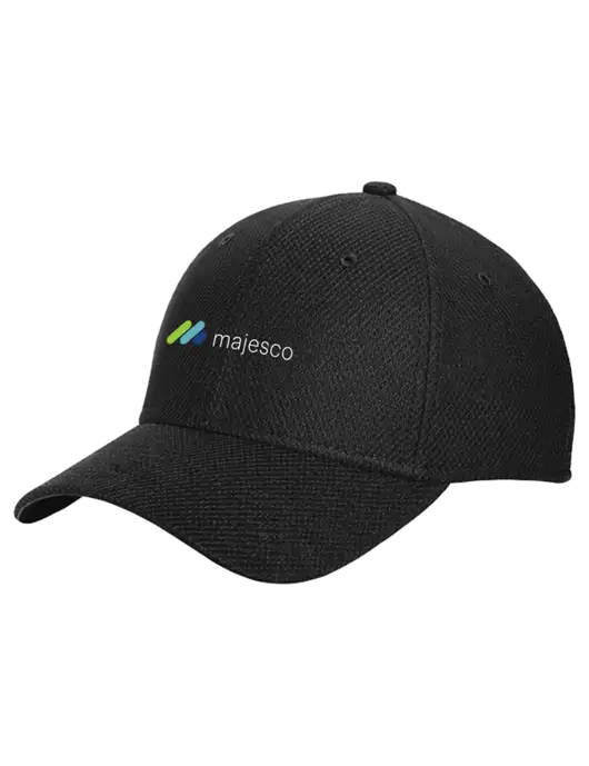 New Era Diamond Era Black Stretch Cap w/Majesco Logo