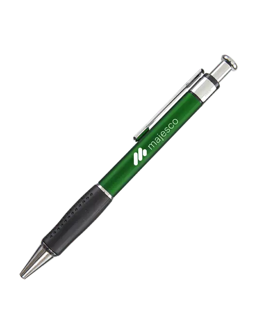 Malta Green Pen - Black Ink w/Majesco Logo